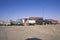 Pickup trucks on Navajo Indian Reservation in Shiprock, NM