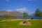 Picnic area Loch Eil Scotland uk in Scottish Highlands west of Kinlochleven and just off A82 south west of Fort William