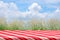 Picnic Background with Picnic Table.
