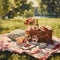 Picnic Dreams: An Intimate Al Fresco Dining Experience