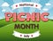 Picnic Month, July USA
