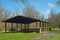 Picnic shelter closed for COVID-19