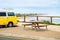 Picnic table at Middleton Beach