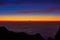 Pico de orizaba volcano sunrise in the clouds Puebla Mexico sunrise in the mountain, view from IztaccÃ­huatl volcano, beautiful