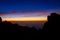 Pico de orizaba volcano sunrise in the clouds Puebla Mexico sunrise in the mountain, view from IztaccÃ­huatl volcano, beautiful