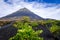 Pico do Fogo and vines in Cha das Caldeiras, Cape Verde