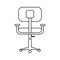 Pictogram chair office comfort workplace design