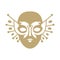 Pictogram of the Russian National Theater Award and the Golden Mask Festival.
