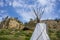 Pictograph Cave, Billings, Montana during a summer day