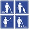 Pictograph - cleaning
