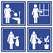 Pictograph - various chores