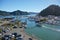 Picton Marina & Tourists on an Autumn Morning.