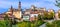 Pictorial medieval villageborgo Castigliole d`Asti in Piemonte