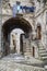 Pictorial old streets of the Italian villages of Scanno