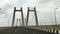 A picture of Bandra Worli Sea Link bridge. Mumbai, Maharashtra, India.