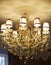 Picture of bright chandelier