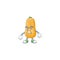 Picture of butternut squash cartoon character with angry face