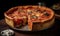 A picture of Chicago-style pizza