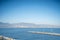 A picture of an empty seaplane terminal, taken using a tilt-shift lens.