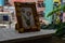 Picture of fancy wooden photo frame