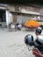 This picture of Ghaziabad vegetable market is of the orange, where a lot of orange comes