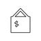 Picture glyph icon. Element of Furniture for mobile concept and web apps icon. Thin line icon for website design and