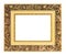 Picture of golden vintage art frame