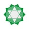 In the picture, the green Anahata chakra.