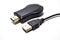A picture of hdmi cable with Selective focus  ,