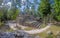 Picture of a historic pyramid in the Mexican Inca city of Coba on the Yucatan Peninsula