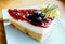 Picture Homemade Mixed Berry Cheese Cake