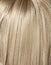 Picture of long, straight blond hairstyle