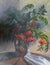 Picture `Mountain Ash Bouquet`. Canvas, oil