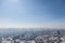 Picture of the newer part of Sarajevo Novo Sarajevo seen from an elevated point of view during a cold winter afternoon