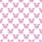 Picture of a piglet. Symbol of the year 2019. Seamless pattern.