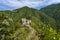 Picture of the Poienari fortress - also called Dracula`s Refuge