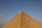Picture of the pyramid of King Khufu, one of the great historical pyramids of Giza, one of the Seven Wonders of the World, Giza -