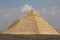 picture of the pyramid of King Khufu and the pyramid of King Khafre - the great historical pyramids of Giza in the light of day,