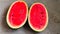 Picture of red slices of watermelon fruit