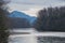 A picture of the river along the Squamish valley.