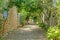 Picture of a romantic cobblestone street in the medieval town of Motovun in central Istria during the day