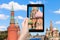 Picture of Saint Basil Cathedral in Moscow