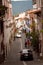 Picture of the street at the colorful town of Taxco, Guerrero. M