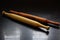 Picture of two handmade wooden dough rolling pin