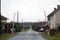 Picture of an unmanned Level crossing in french countryside.