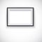 Picture wood frame horizontal , vector for image