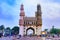 The picture you seeing is the Charminar. Its a historical architecture.