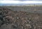 Pictured are the two types of lava flow, A`a` and Pahoehoe on the Big Island, Hawaii.