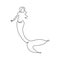 pictures of continuous lines of mermaids