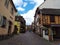 Picturesque alleys of Riquewihr, France